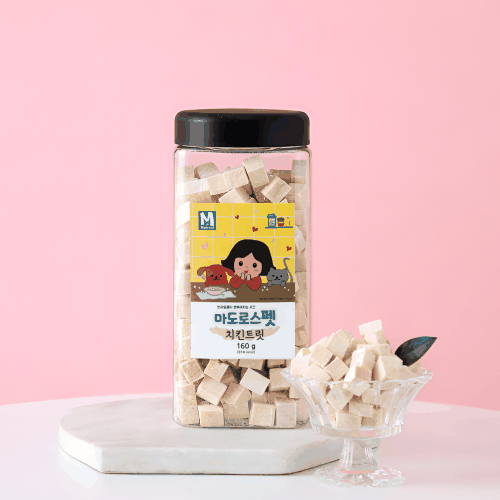 마도로스펫 치킨트릿 160g(대용량) 동결건조 강아지간식